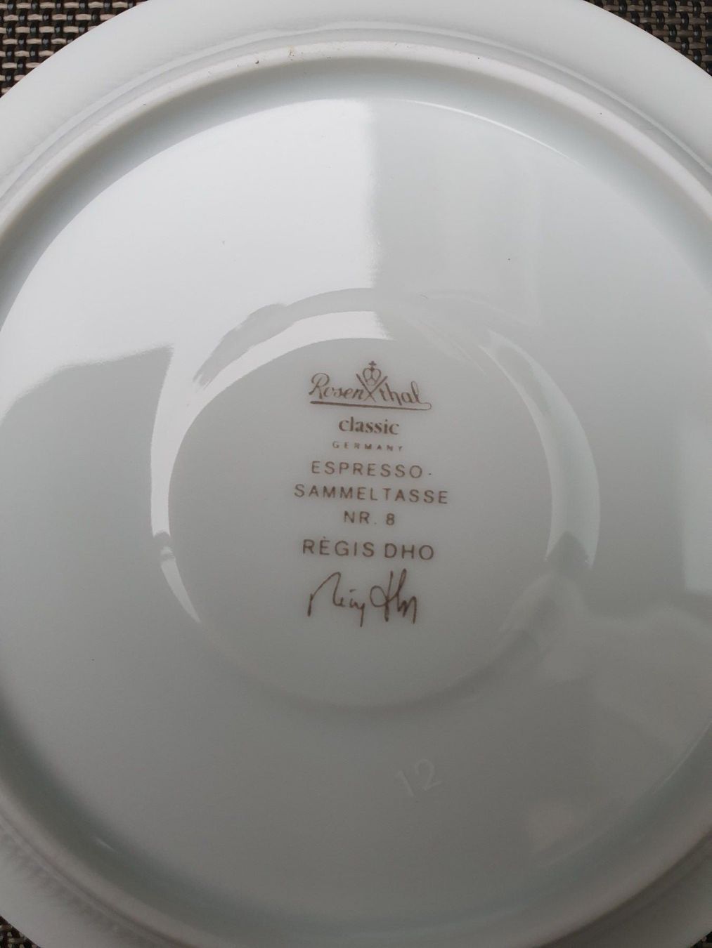 Rosenthal Tazze: Rosenthal Espresso-Tasse Classic Nr.8 – Nuovo (secondo la descrizione) da Oberrohrdorf venduto da Mivlama 2