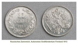 Russland, Autonomes Großfürstentum Finnland 1913, Lot 2