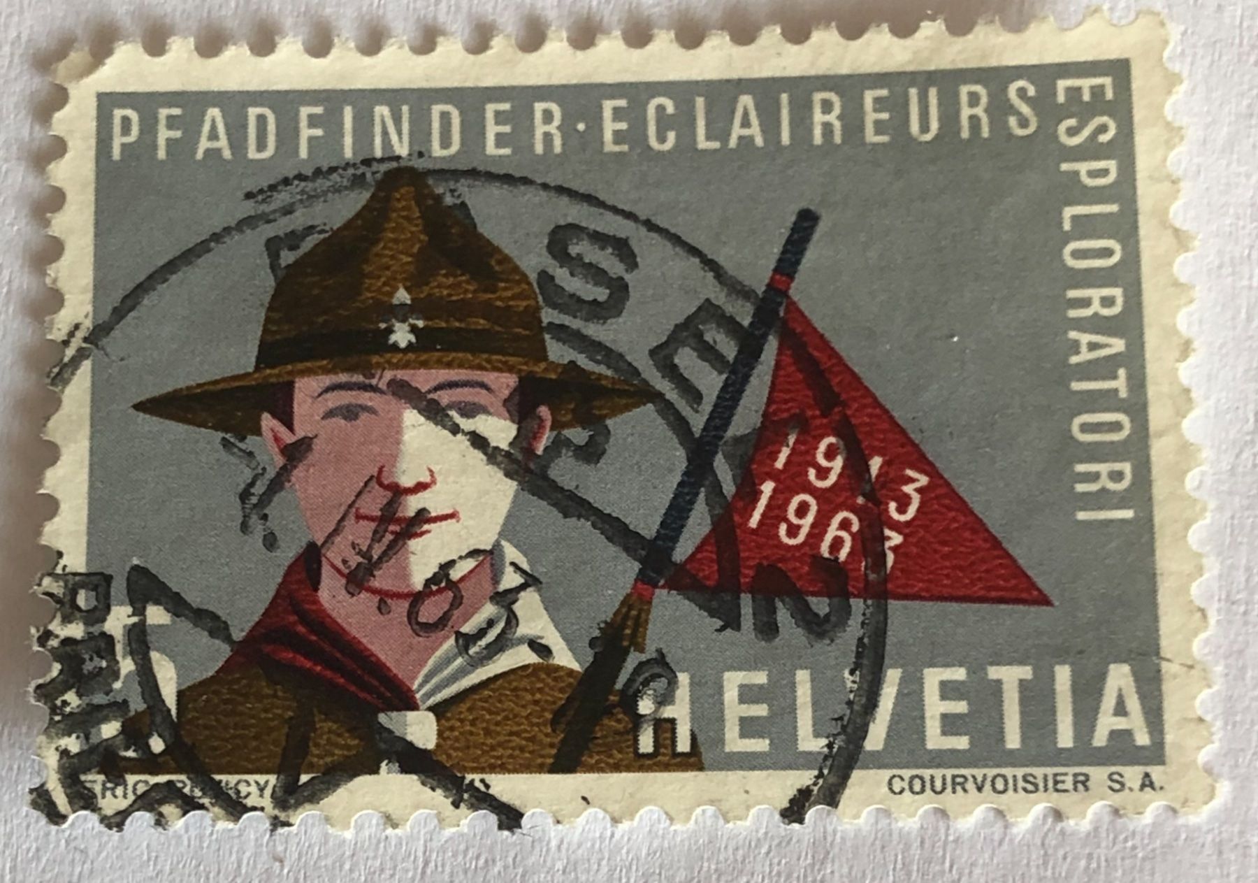Alle Briefmarken: Nr.395 mit Vollstempel – Gebraucht aus Aarau von Billa007