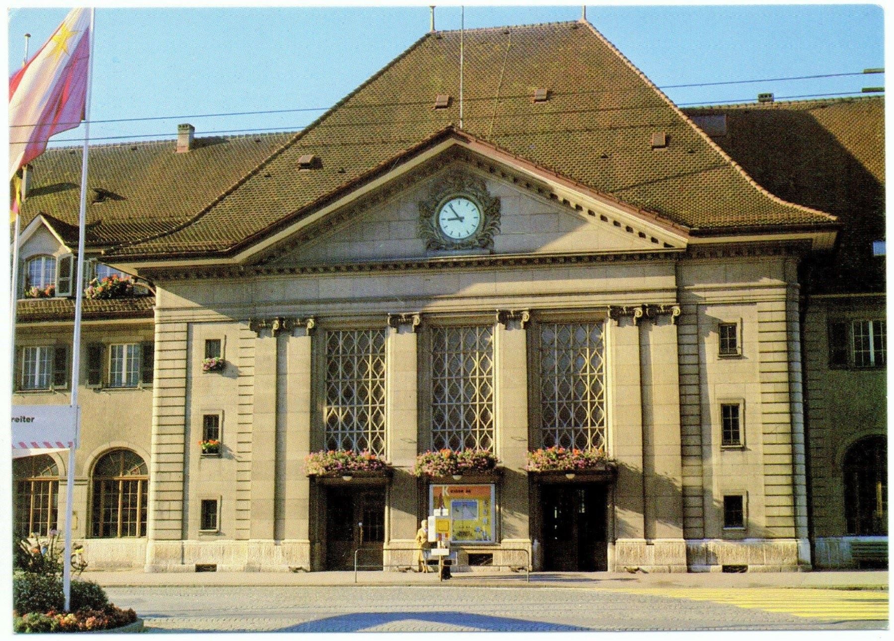 Cartoline postali: THUN Bahnhof – Nuovo (secondo la descrizione) da Jona venduto da philajona