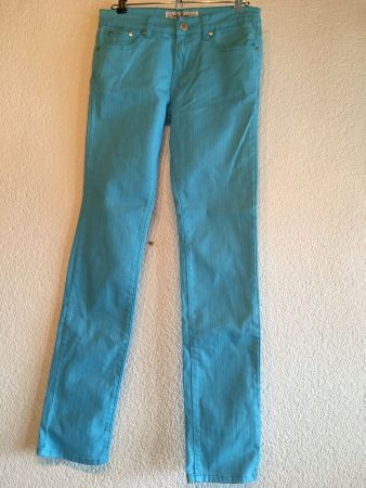 RELOOD Jeans, Gr. M, türkis
