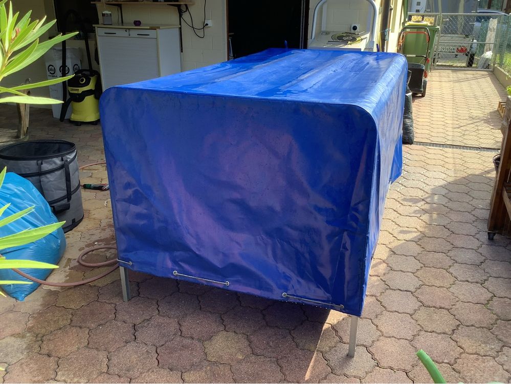 STEMA Aufbau Spriegel Plane Hochplane Für Anhänger F750 DBL FT850 Opti AN Rot 1m