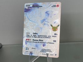 (Near Mint) 🇫🇷 Reshiram #113, Pokemon 25th Célébrations