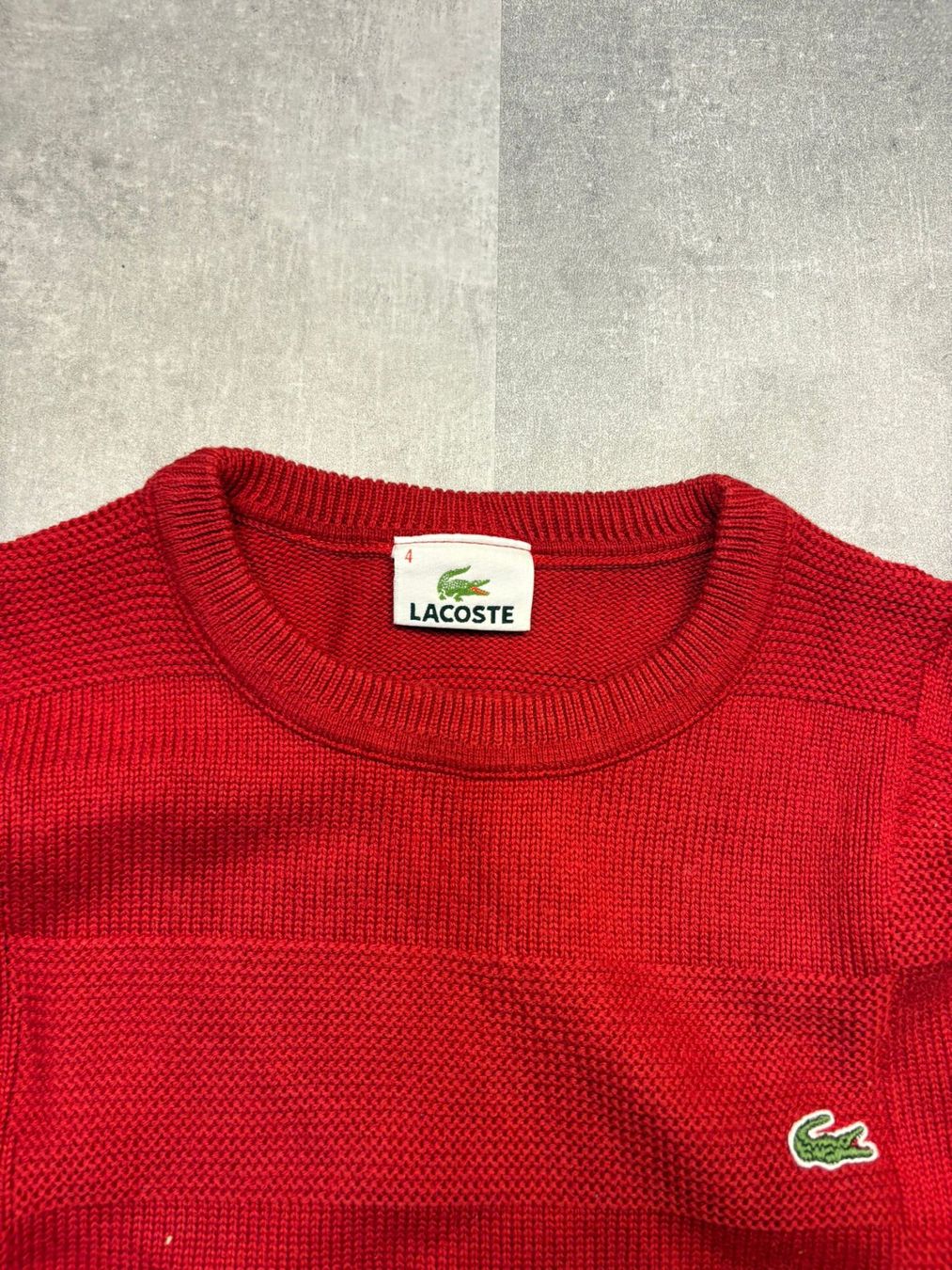 Lacoste Pullover & Sweatshirts: Lacoste Sweater Rot – Grösse S – Neu (gemäss Beschreibung) aus Werdenberg von hase.vintage 2