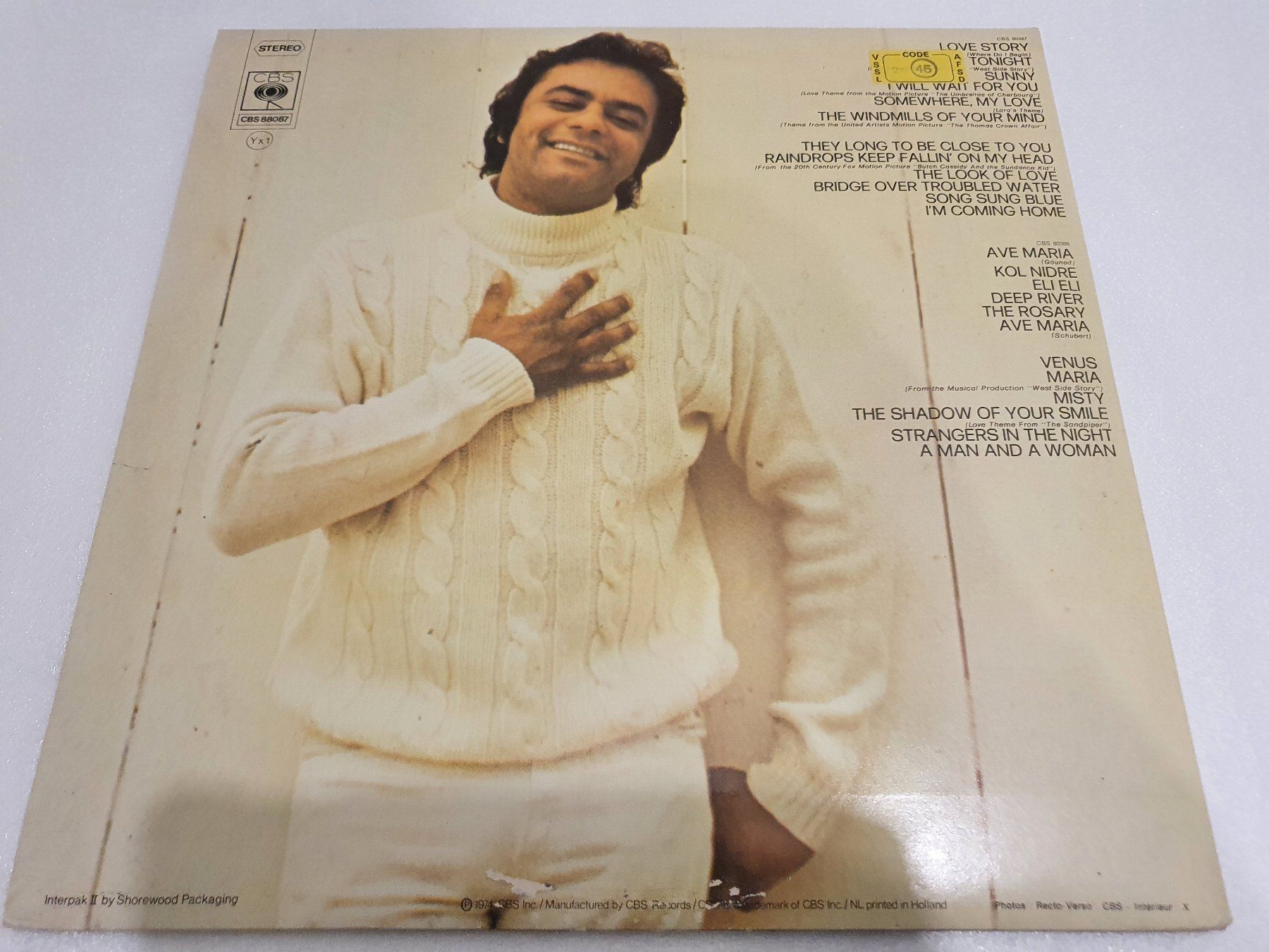 Dischi in vinile: Johnny Mathis – Johnny Mathis' Greatest Hits / 2 LP`s – Usato da Uster venduto da Vinyl-Leidenschaft 1