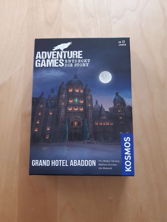 KOSMOS Grand Hotel Abaddon Adventure Game - Kooperatives Brettspiel Ab 12 Jahren