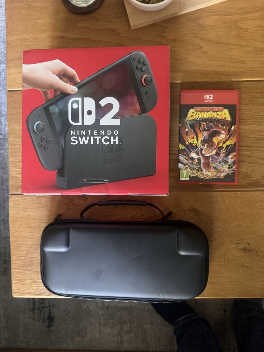 Nintendo Consoles: Nintendo Switch 2 OVP + Donkey Kong Bananza + Hardcase – Neuf avec emballage d'origine à Oetwil a.d. Limmat par nino8952