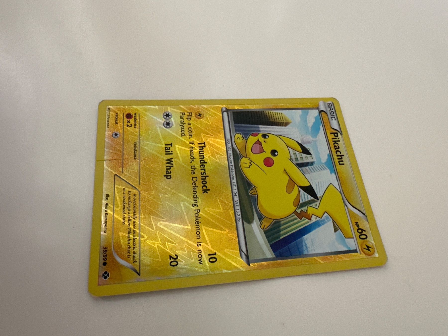 Pokémon Sammelbilder & Trading cards: Pikachu 39/99 Reverse Holo Next Desinies 2012 – Gebraucht aus Uster von Neonschwarz 1
