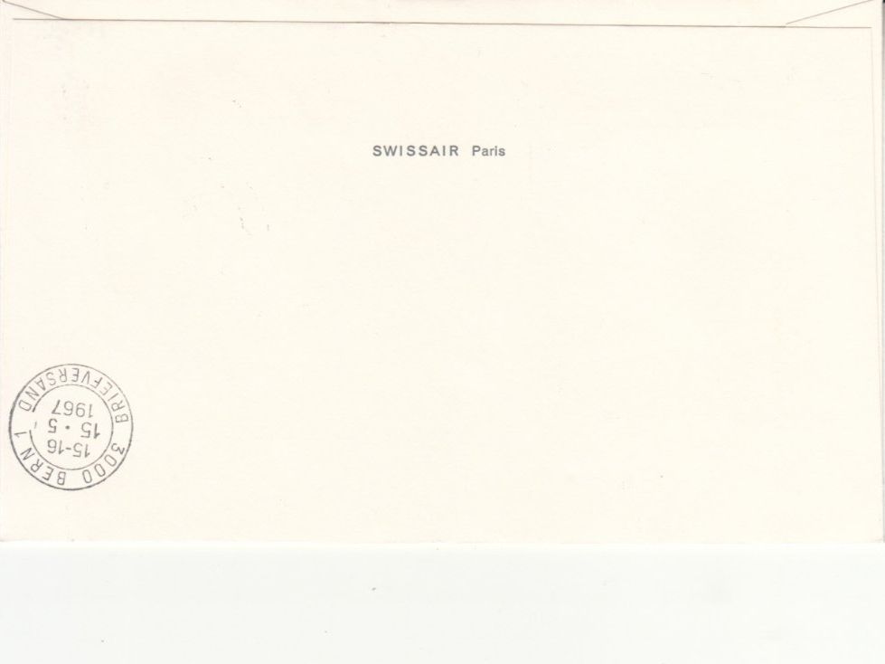 Tutti i francobolli: SLH RF 67.11a Paris-Bern – Usato da Bürglen TG venduto da StampGraf 1