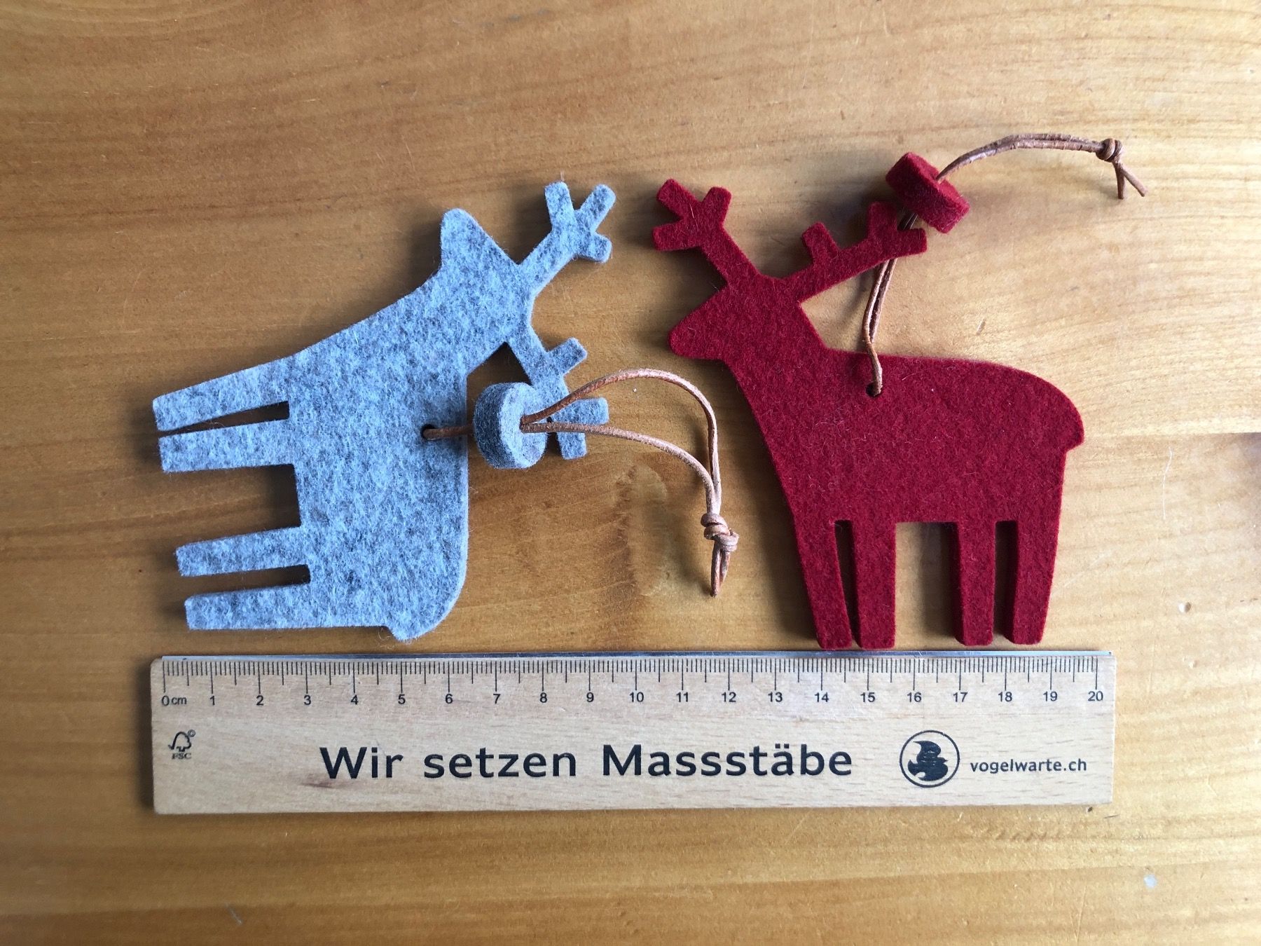Tutte le decorazioni: Filz-Rentiere Dekoration – Usato da Zürich venduto da ehupp 1
