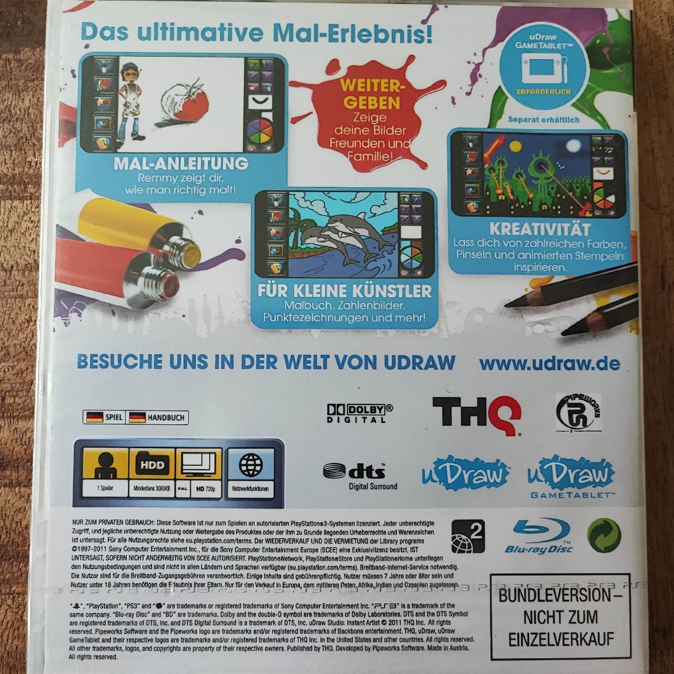 Giochi: U Draw Studio: Instant Artist - Neu und originalverpackt  – Nuovo e nell'imballaggio originale da Dübendorf venduto da kb86_MOVIE 1