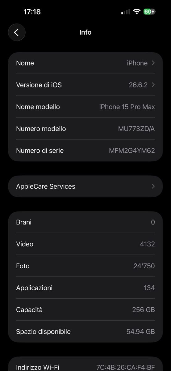 Apple Telefoni cellulari / Smartphones: iPhone 15 Pro Max - Titan Black – Usato da Giornico venduto da ema_vm7d 3