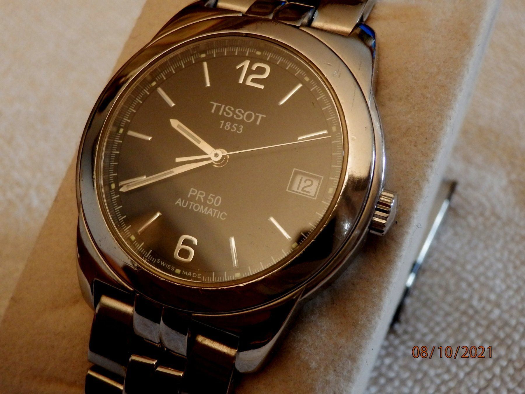 Tissot Uhren: Tissot, Automatic, Datum, 36mm Uhr läuft – Gebraucht aus Ueberstorf von dinbau 2