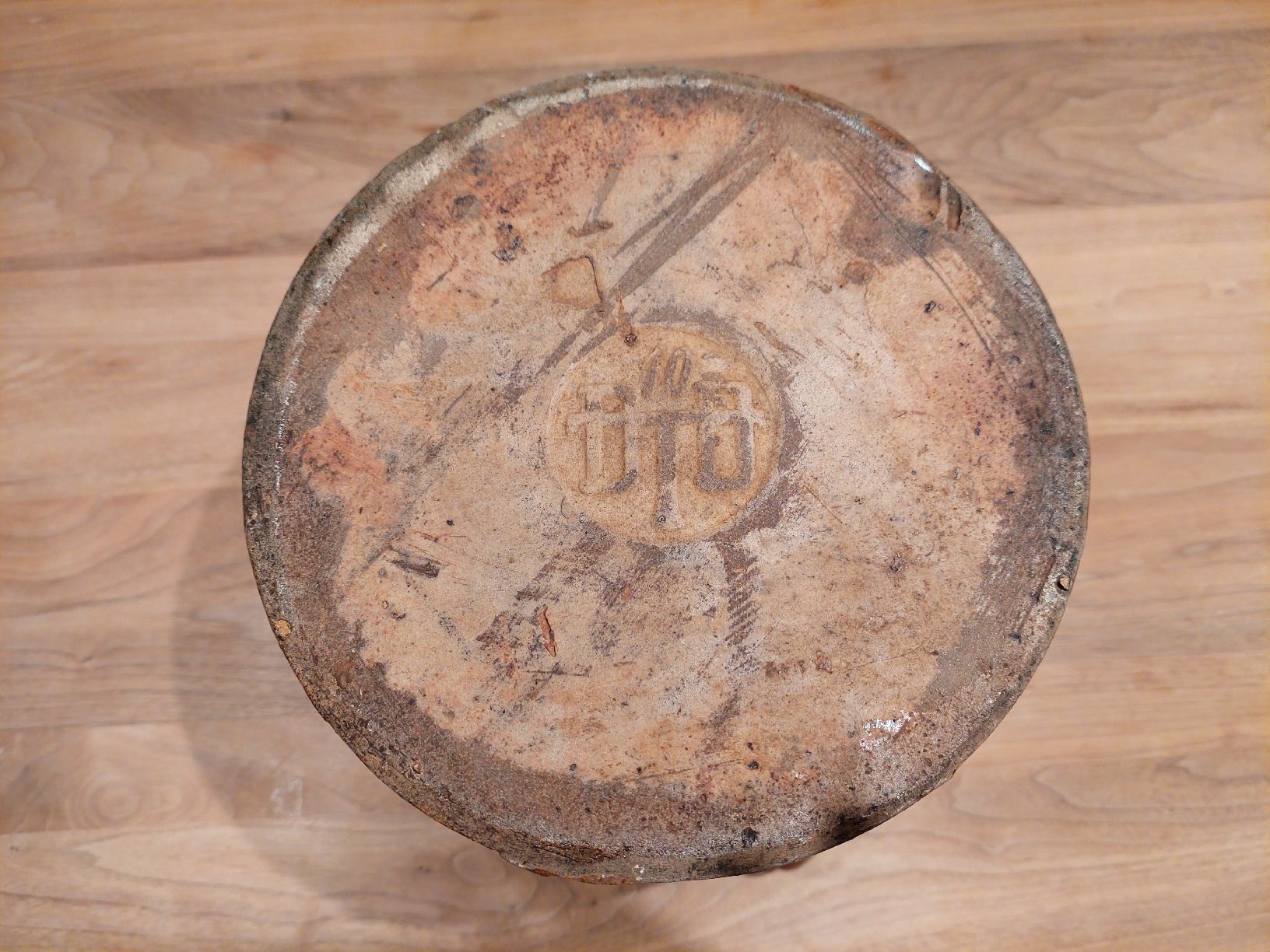Pentole: Rustikaler Tontopf mit Henkeln, 10 Liter – Usato da Brunnen venduto da Livianda 3