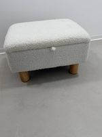 Hocker aufbewahrung teddy white 