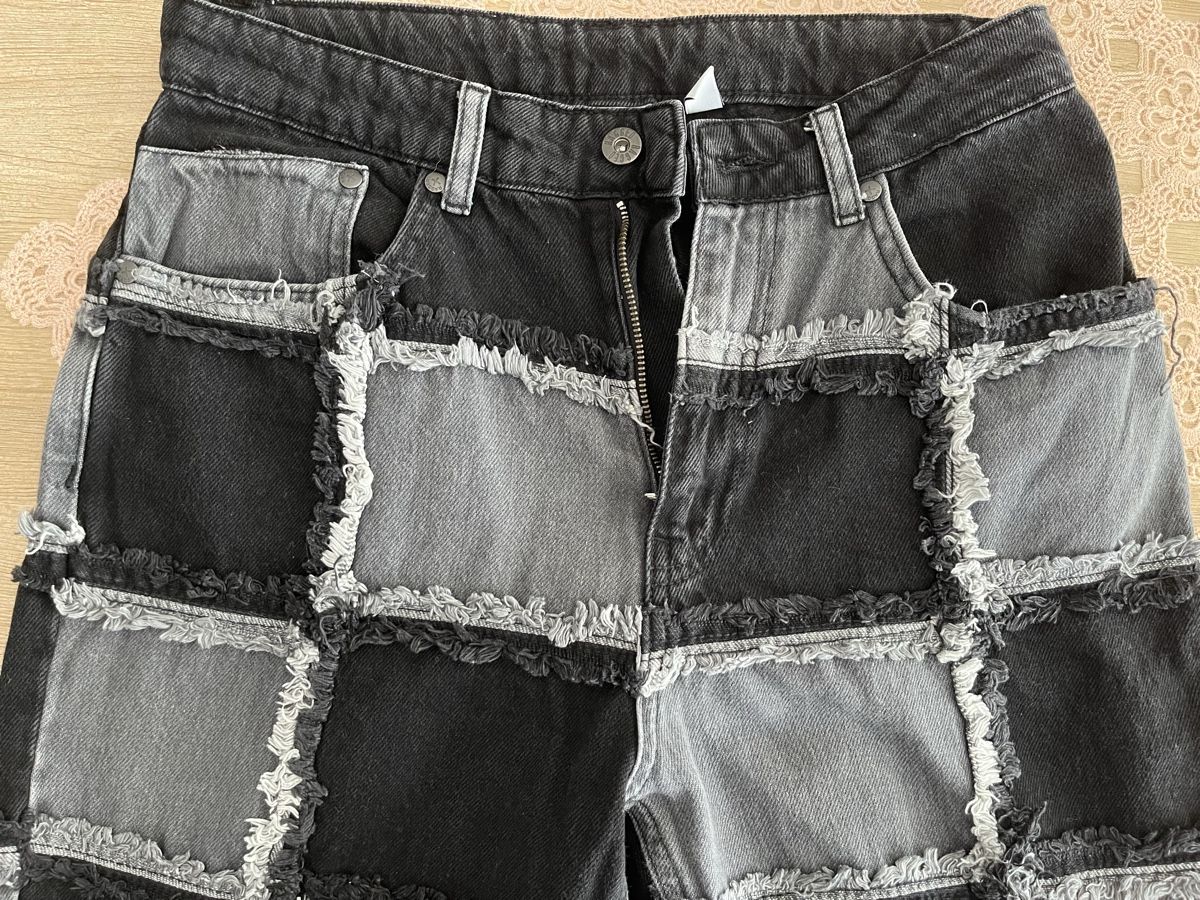 Jeans: THE RAGGED PRIEST Jeans Patchwork Grösse 28 – Neu (gemäss Beschreibung) aus Meikirch von Hilfe_Waisentiere 3