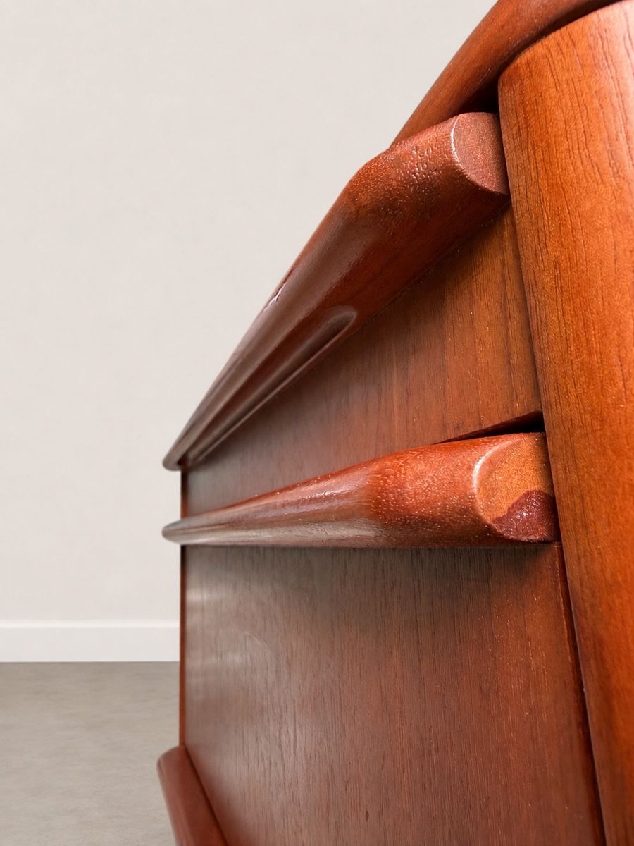 Eléments de bureau: Hochwertiger Rollcontainer, Mid-Century-Stil – D'occasion à Dachsen par Lor_sch 4