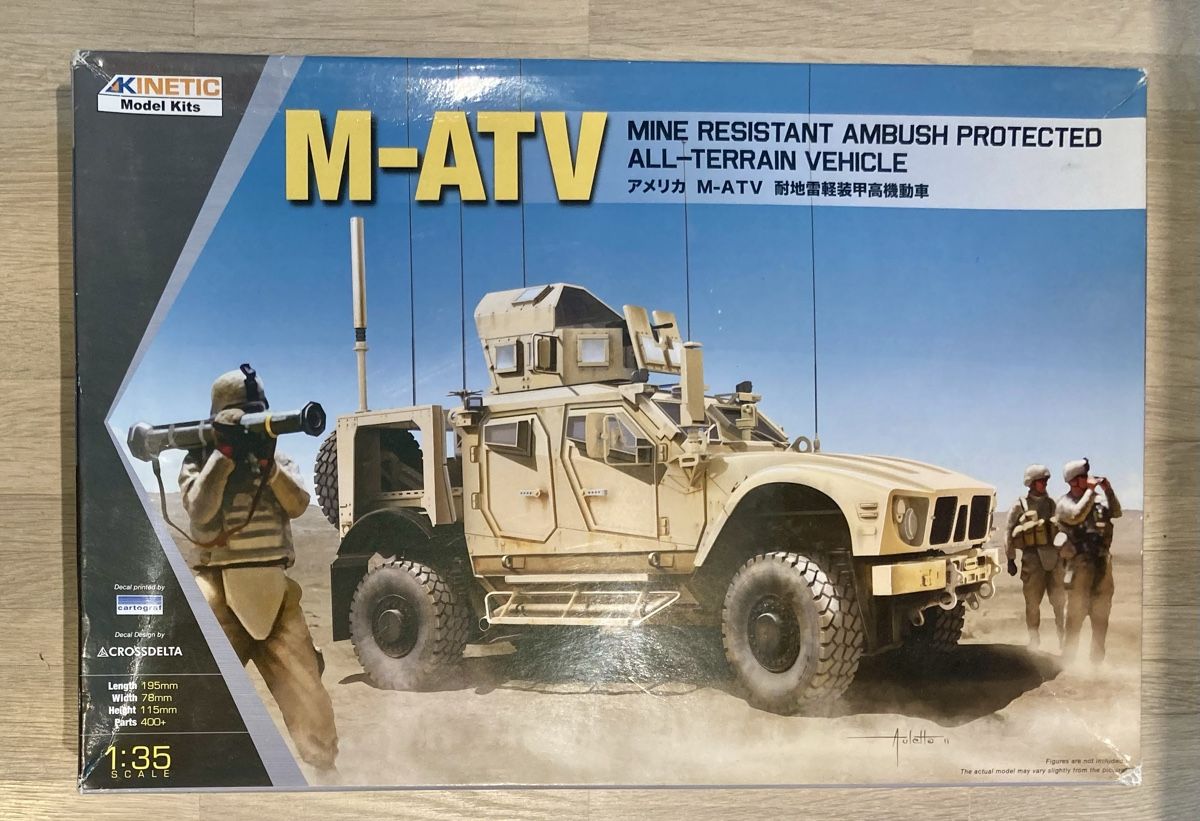 Kit di modellismo & Modellini statici: 1/35 Kinetic M-ATV – Nuovo (secondo la descrizione) da Muttenz venduto da TamiyaFanboy79