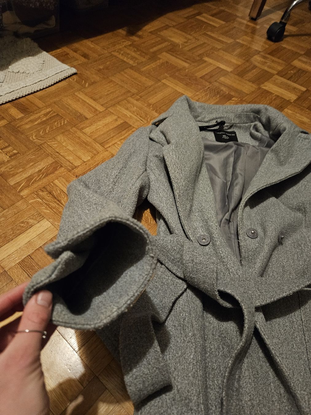 Dorothy Perkins Cappotti: Damen Mantel, Grösse 38, Grau – Usato da Bern venduto da hof_5bvg 3