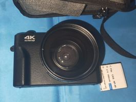 Digitalkamera 4K Ultra HDmit Tasche neuwertig mit extra Akku