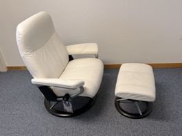 Stressless Sessel mit Hocker neuwertig Gr.L mit 65%Rabatt‼️