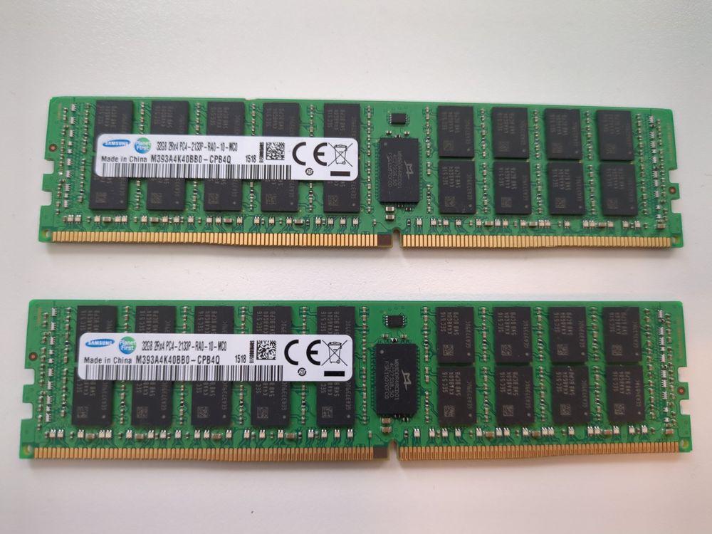 384GB 12x 32GB PC4-2133 RDIMM Lenovo ThinkServer RD550 (E5-2600 v3