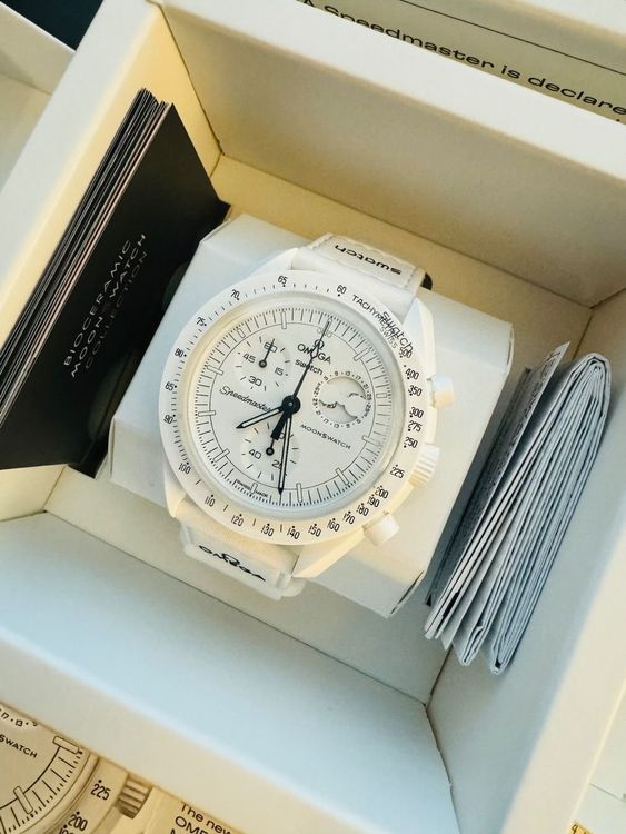 Swatch X Omega Mission To The Moonphase Snoopy