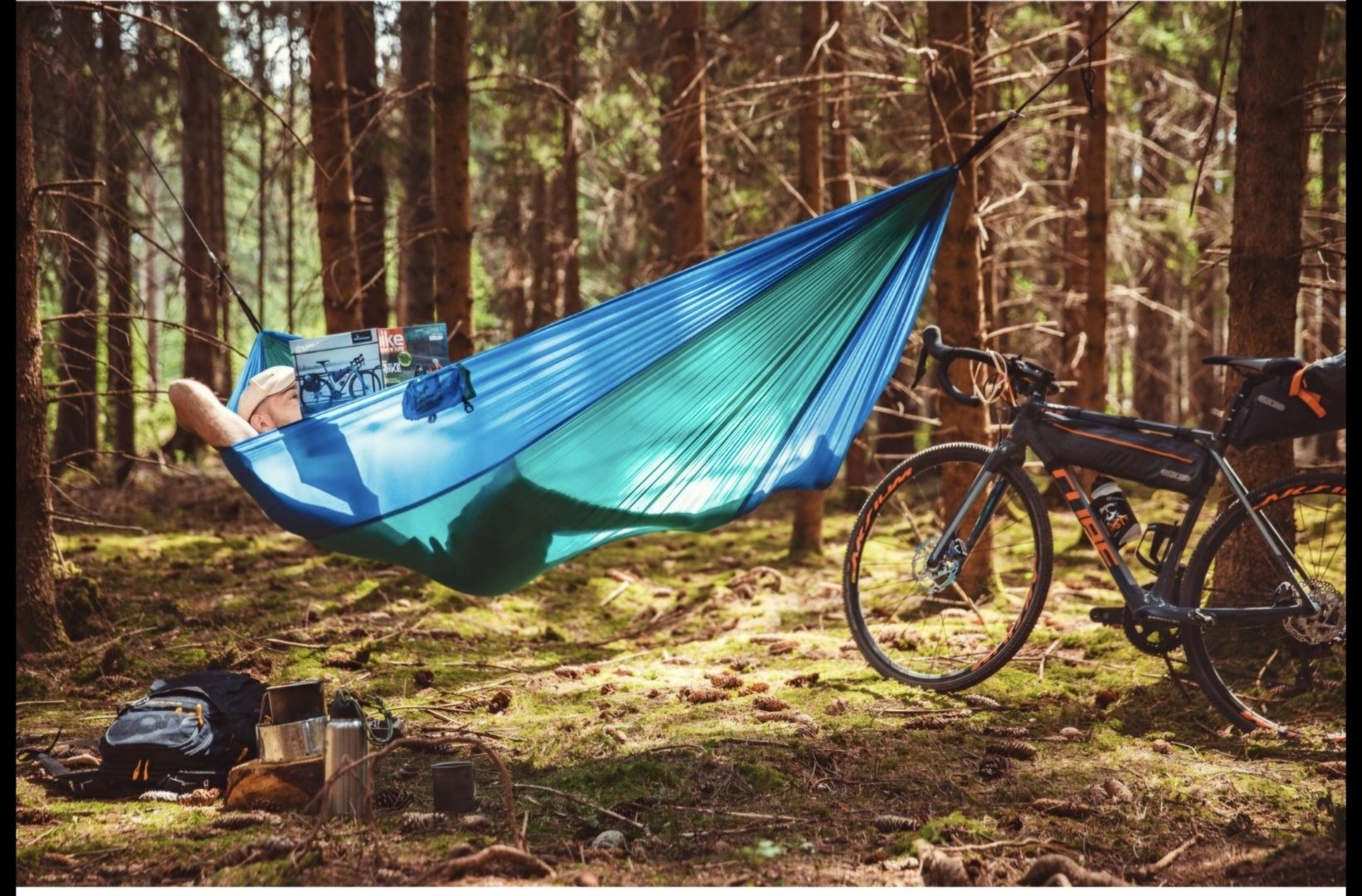 Amazonas Amache: Amazonas Ultralight Adventure Hängematte Ice-Blue, Neu – Nuovo e nell'imballaggio originale da Kollbrunn venduto da Faehnli