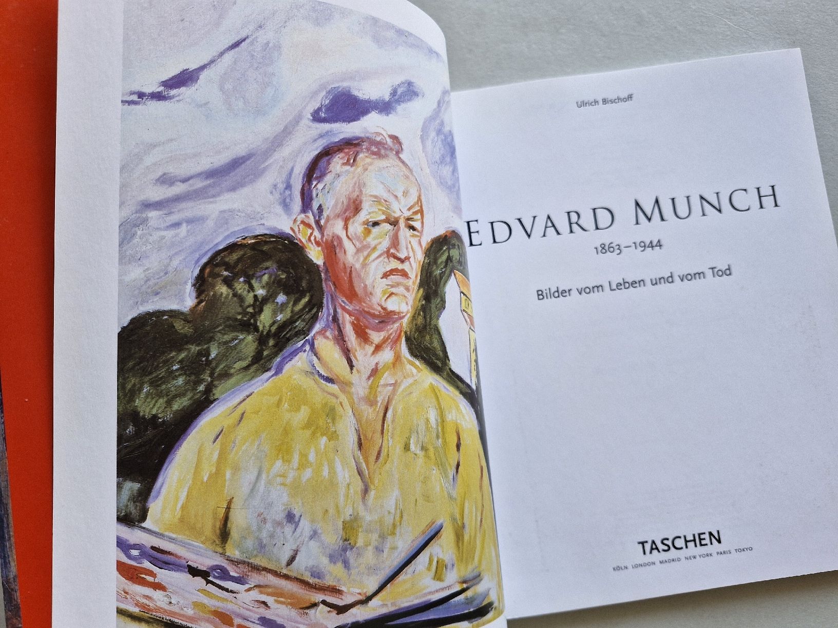 Libri: Edvard Munch - Bilder Leben und Tod - Taschen – Usato da Zürich venduto da Secretariat11 1