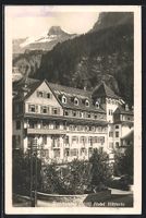 Kandersteg, Hotel Viktoria mit Berghäng