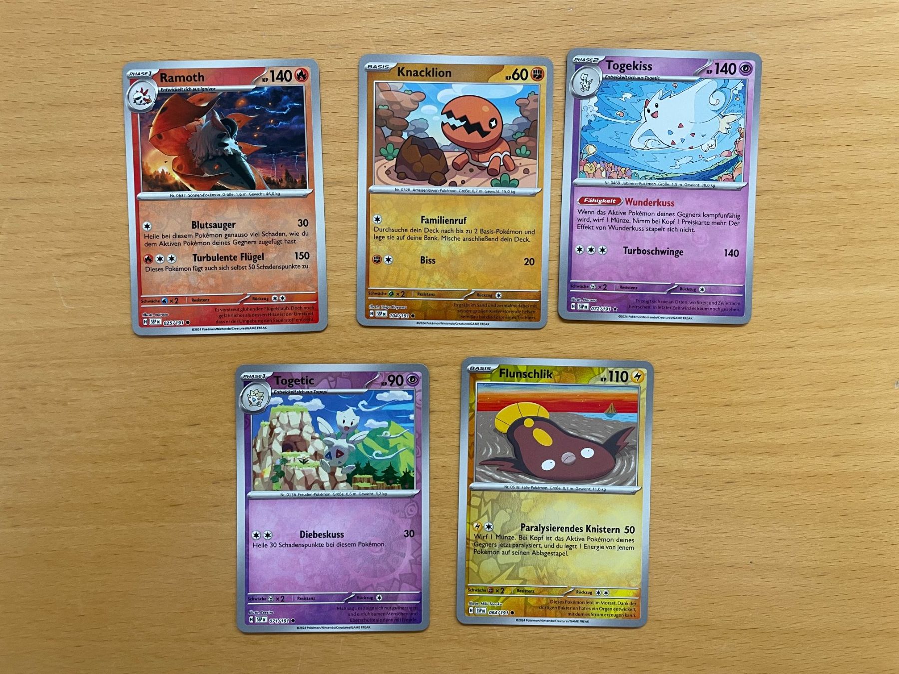 Pokémon Carte collezionabili: Pokemon Reverse Karten Set (Versand gratis) – Nuovo (secondo la descrizione) da Chur venduto da Angerson