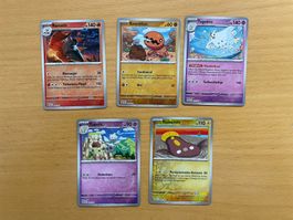 Pokemon Reverse Karten Set (Versand gratis)