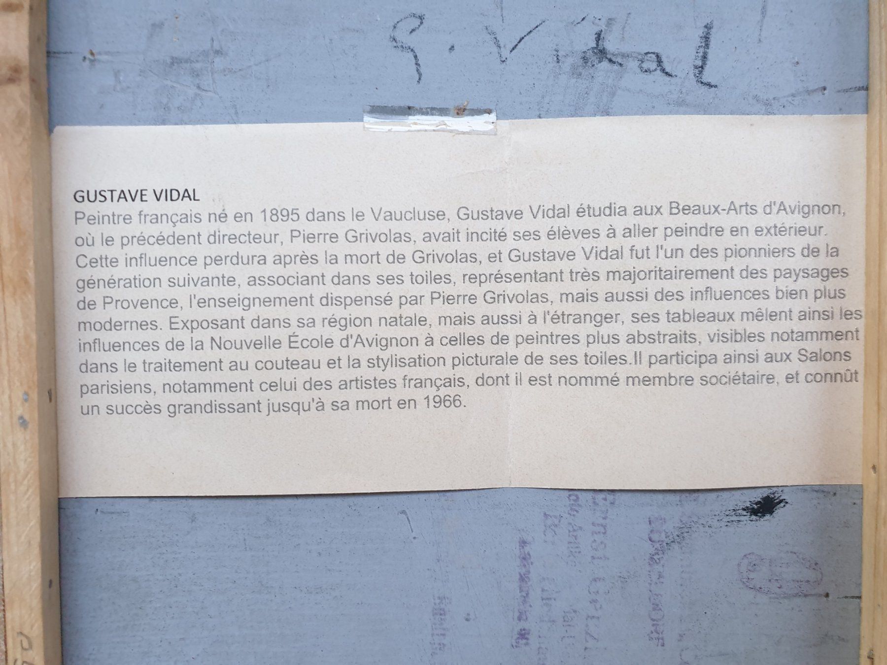 Dipinti: Ölgemälde/ Gustave Vidal – Usato da Zürich venduto da B-Rock 9