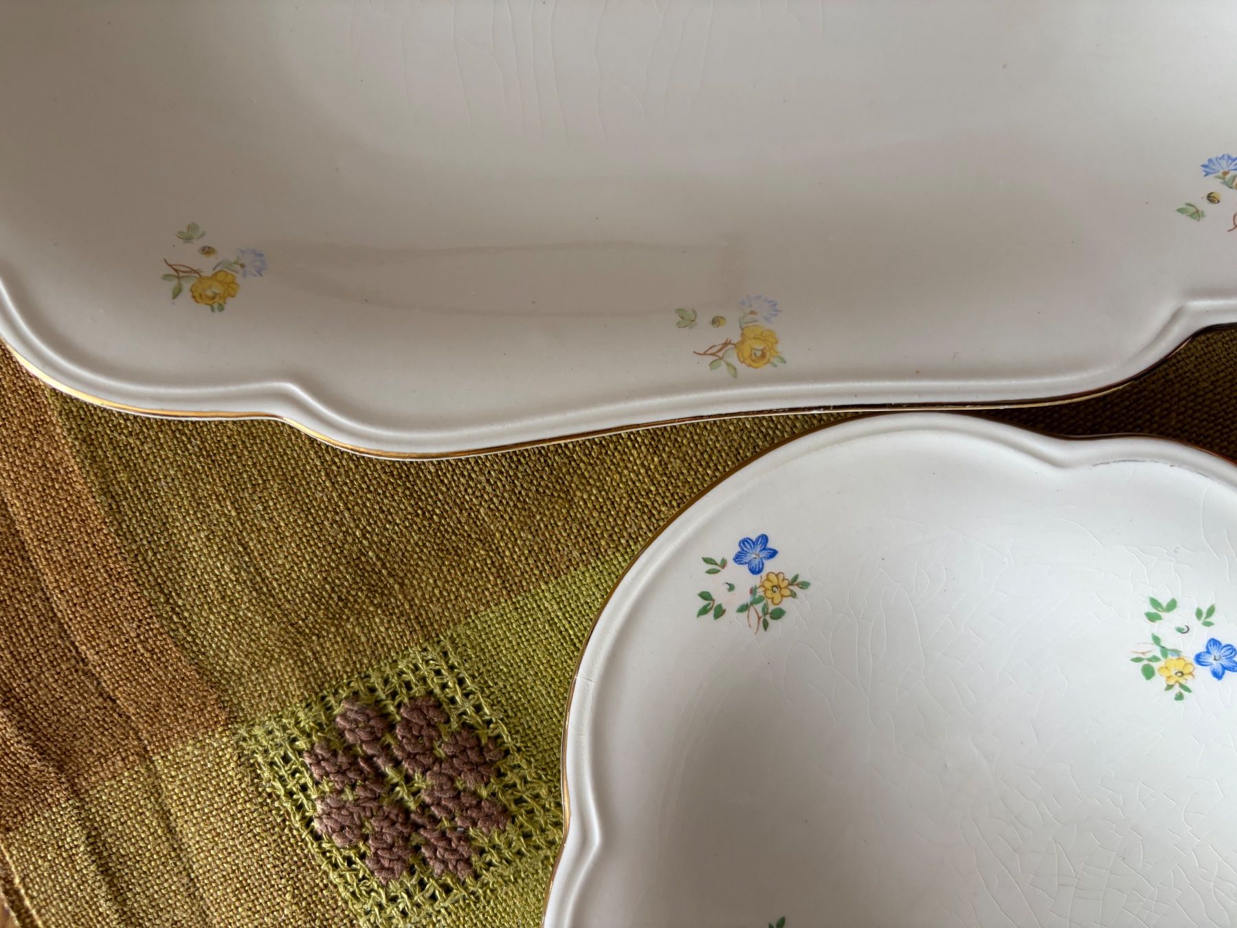 Royal Copenhagen Assiettes: Aluminia Denmark Faience Small Serving Platters X 2 – D'occasion à Luzern par AM2nd 7