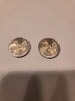 2x 2 Euro Münzen, Sammlermünze, 50 Jahre Elysée-Vertrag