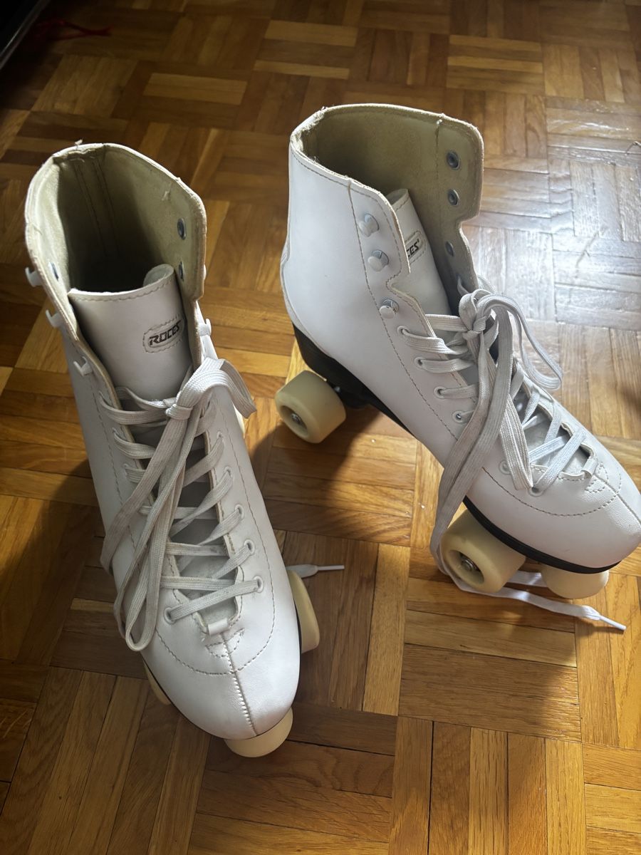 Rio Roller Pattini in linea & Pattini a rotelle: Rollschuh Set: Roces EU 42 und Schoner Rio Roller rosa – Usato da Zürich venduto da lol_ltz7