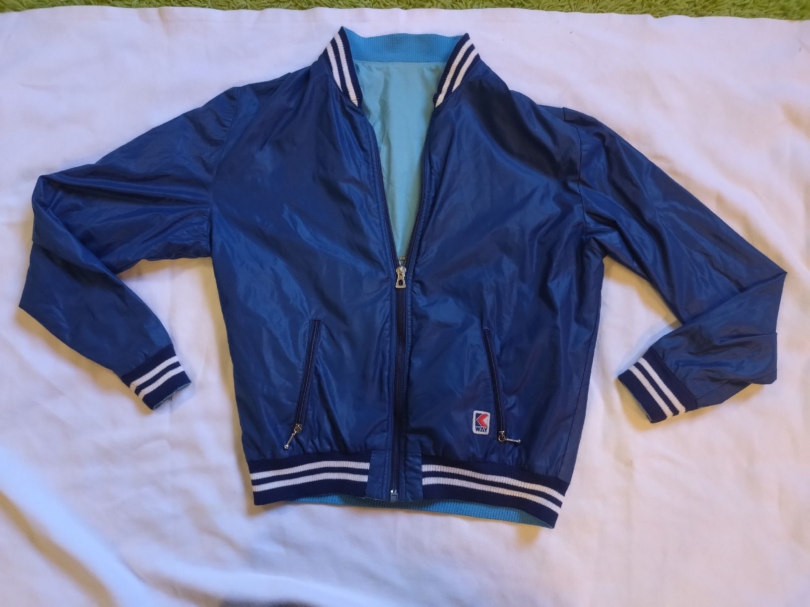 Giacche: Vintage KWay réversible  – Usato da Farvagny-le-Grand venduto da LaCaverne