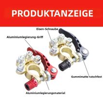 Batteriepolklemme Schnellklemmen für Auto, Boot, Motorrad