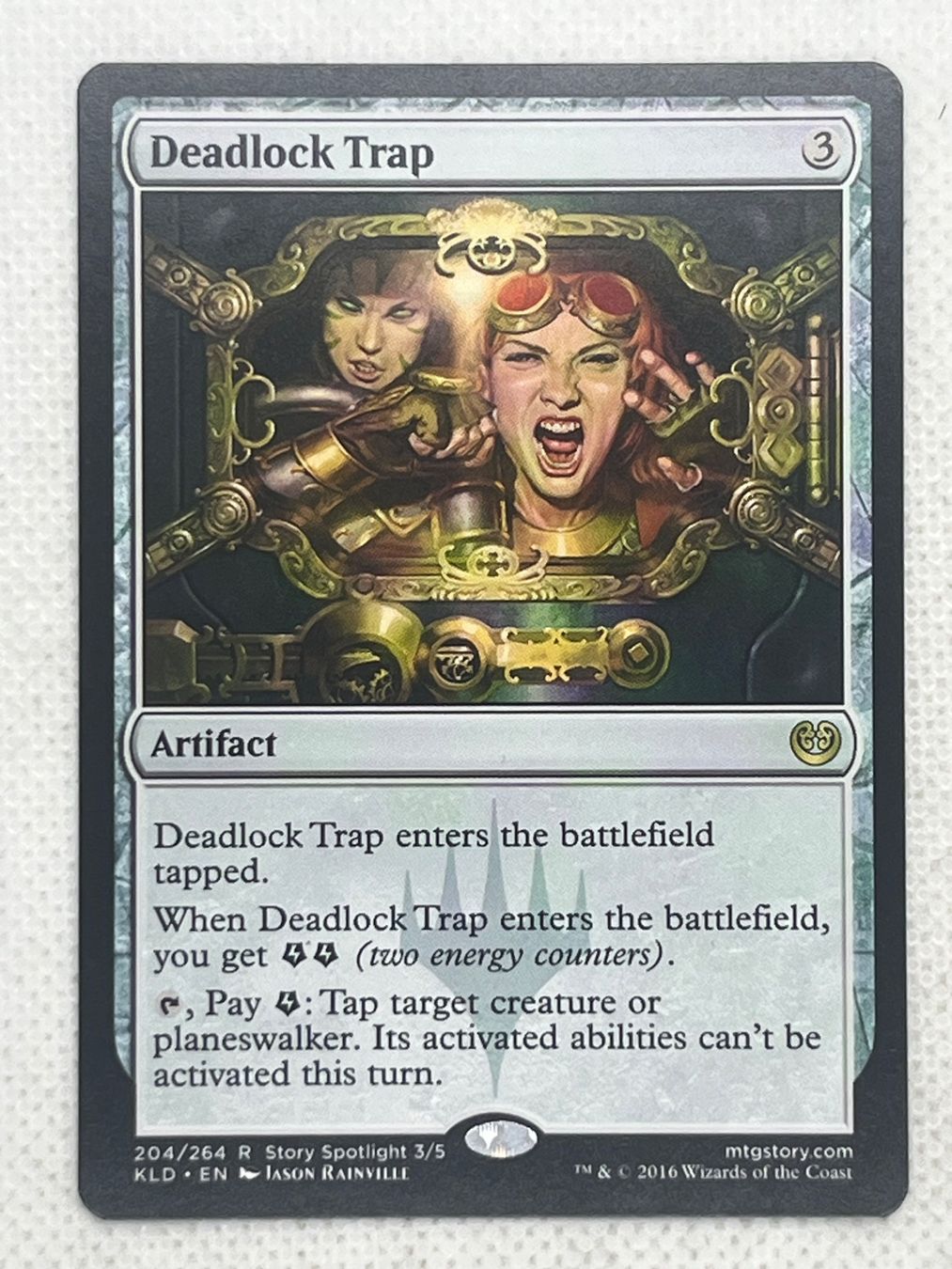 Magic The Gathering Carte collezionabili: MTG Deadlock Trap KLD 204 Rare – Usato da Hinterkappelen venduto da Kim1992