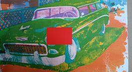 Samuel Buri Pop Lithographie Signiert, 71/96