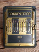 antike Rechenmaschine CORRENTADOR UNICAL Suisse Fabrication