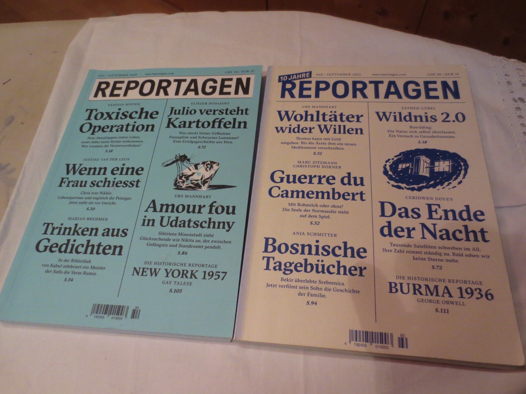 Libri: Reportagen- Buch Neupreis pro Stk. 20.- – Usato da Männedorf venduto da Livingston 1