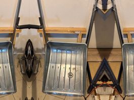Schubkarrenmulde Maxi Metall gebraucht 