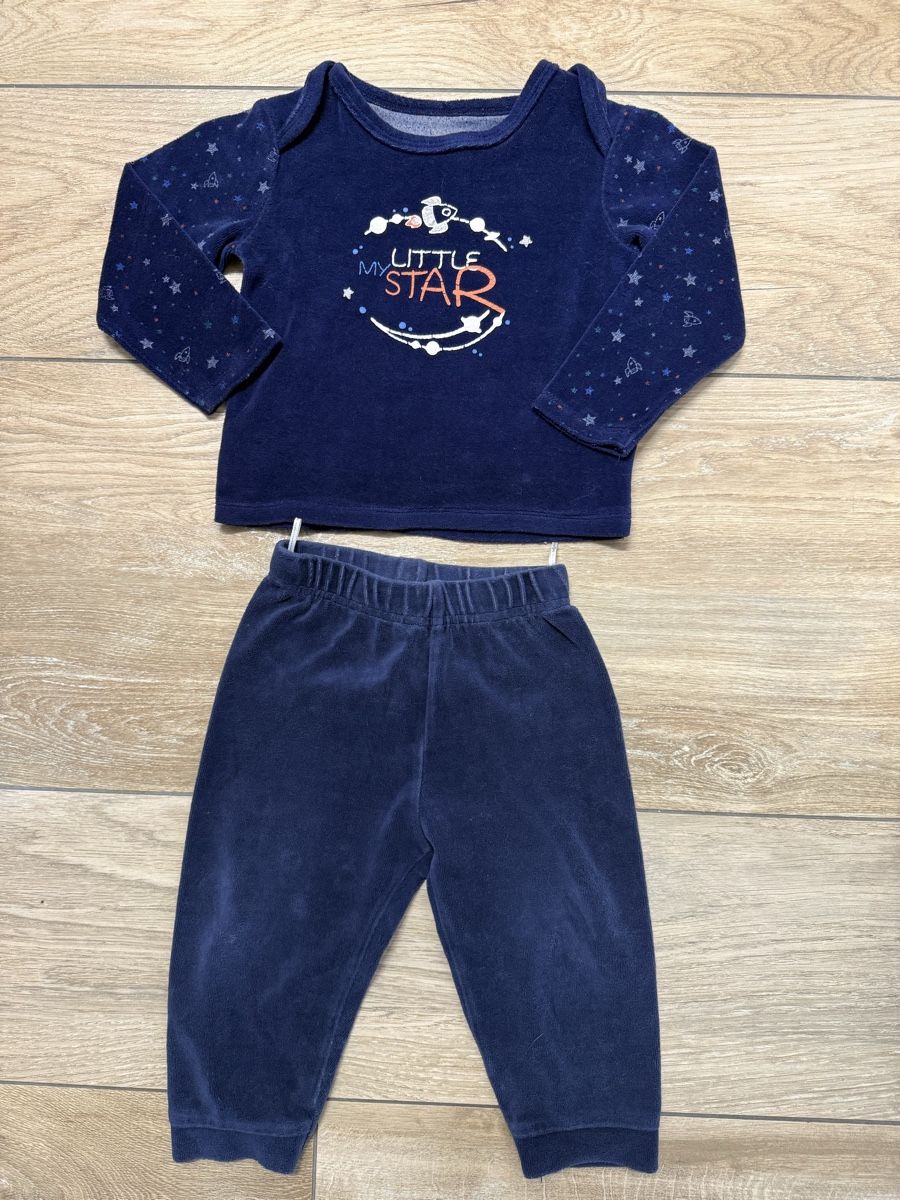 Pigiama & Simili: Samtpyjama für Mädchen oder Jungen, Größe 86 💗 – Usato da Miécourt venduto da Dinedine9494