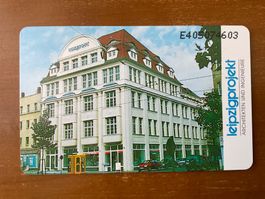 Telefonkarte Deutschland-Niederlande Leipzigprojekt ungebr.