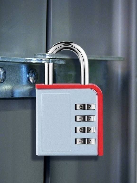 Cadenas: Zahlen-Vorhängeschloss / Code wählbar rot – Neuf avec emballage d'origine à St. Gallen par schnaeppchen-preise 5
