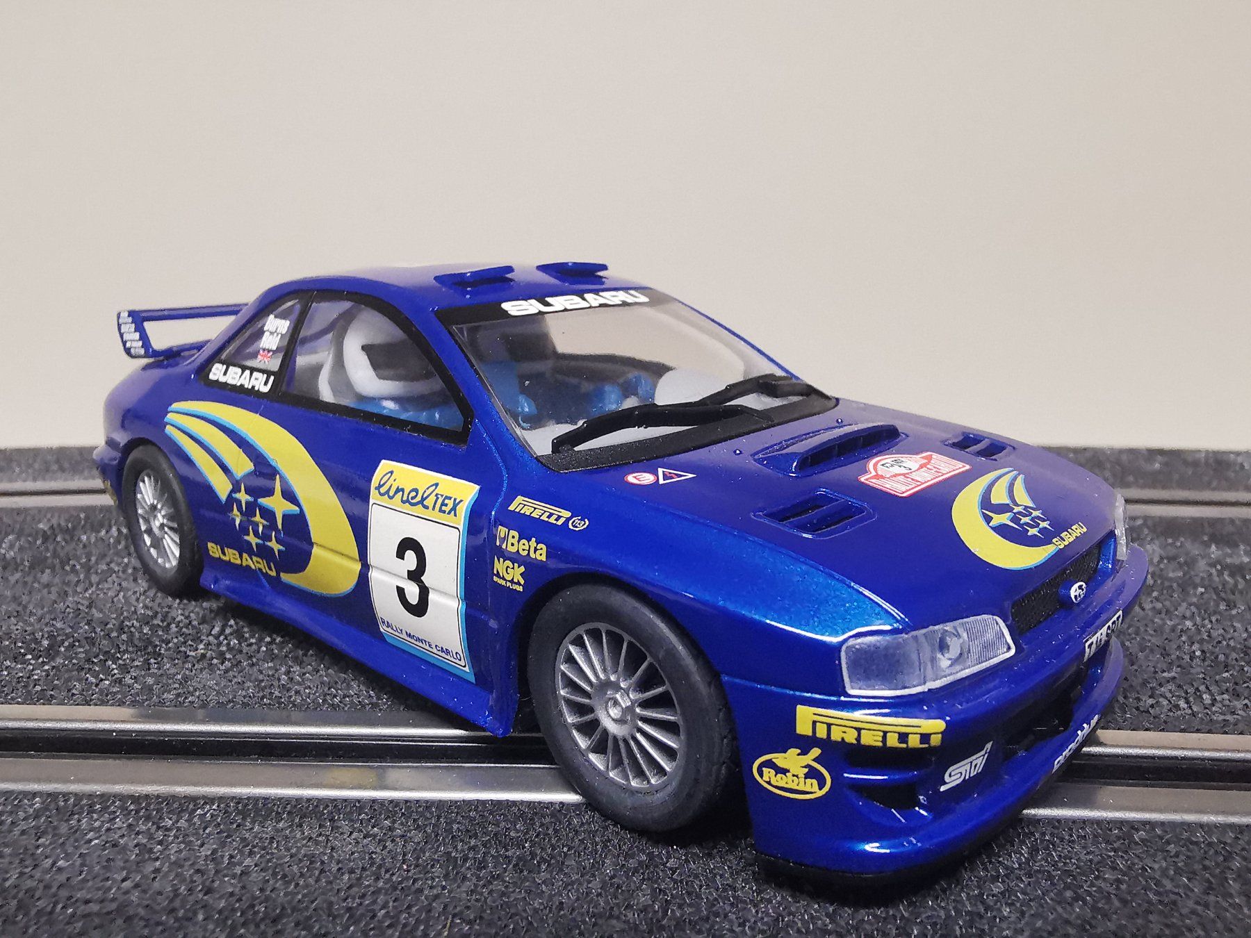 Piste: Scalextric Subaru WRX  1/32 – Usato da Winterthur venduto da Lonpos1 2