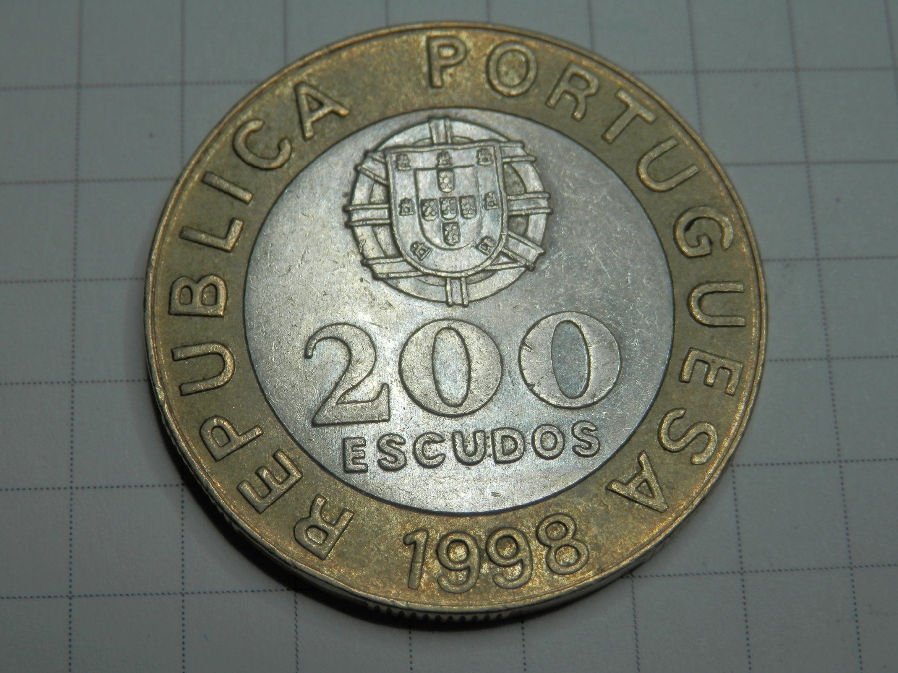 Tutti le monete: Portugal 200 Escudos, 1998 – Usato da Weiach venduto da weiach81 1