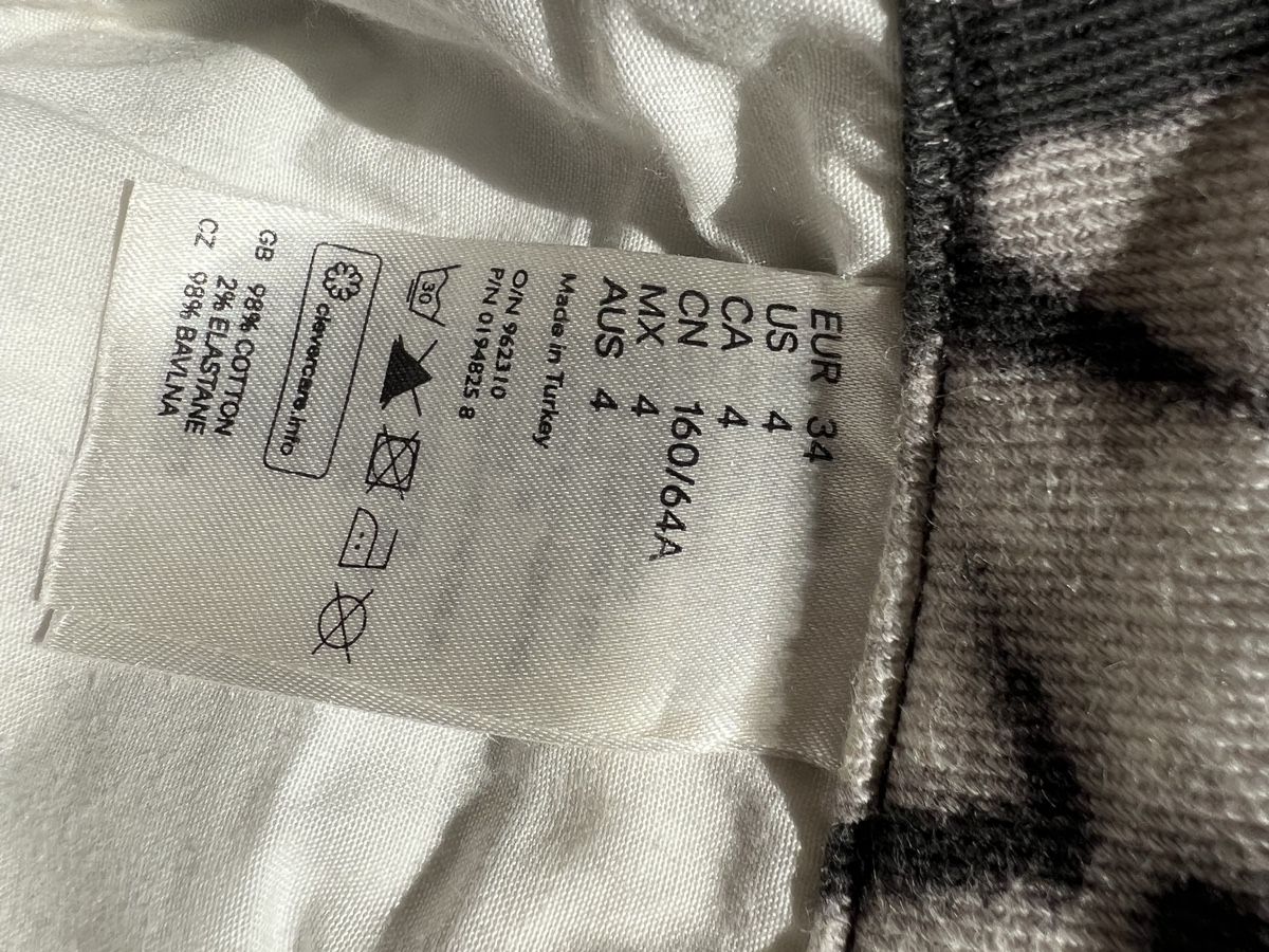 Isabel Marant Pantaloni: Isabel Marant for H&M Bikerhose 34 – Usato da Zürich venduto da panka01 8