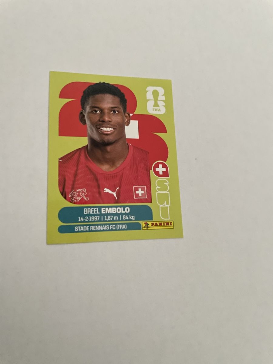 Panini Carte collezionabili: FIFA WM 2026 Breel Embolo SUI 17 – Nuovo (secondo la descrizione) da Winterthur venduto da Cobraforce